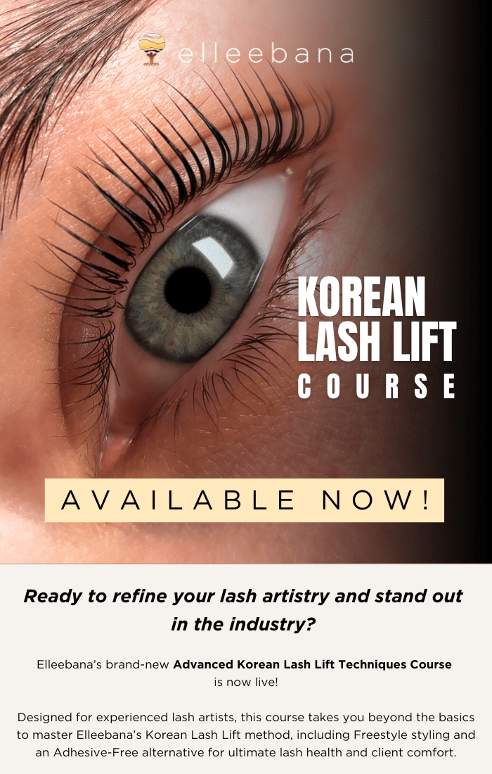 Elleebana Korean Lash Lift Techniques – Online Course | Allure Professional Products