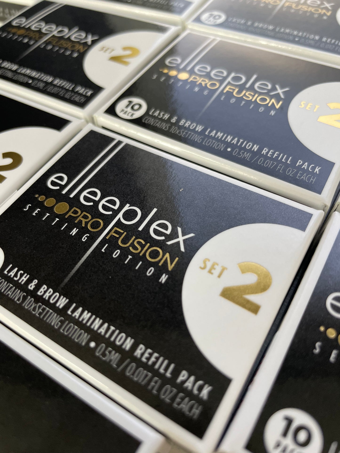 Elleeplex Profusion Individual 10 Packs - Step 2 (Setting Solution Only) | Allure Professional Products