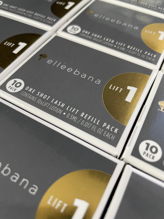 Elleebana One Shot Lifting (Step 1) ONLY 10pack Refills | Allure Professional Products