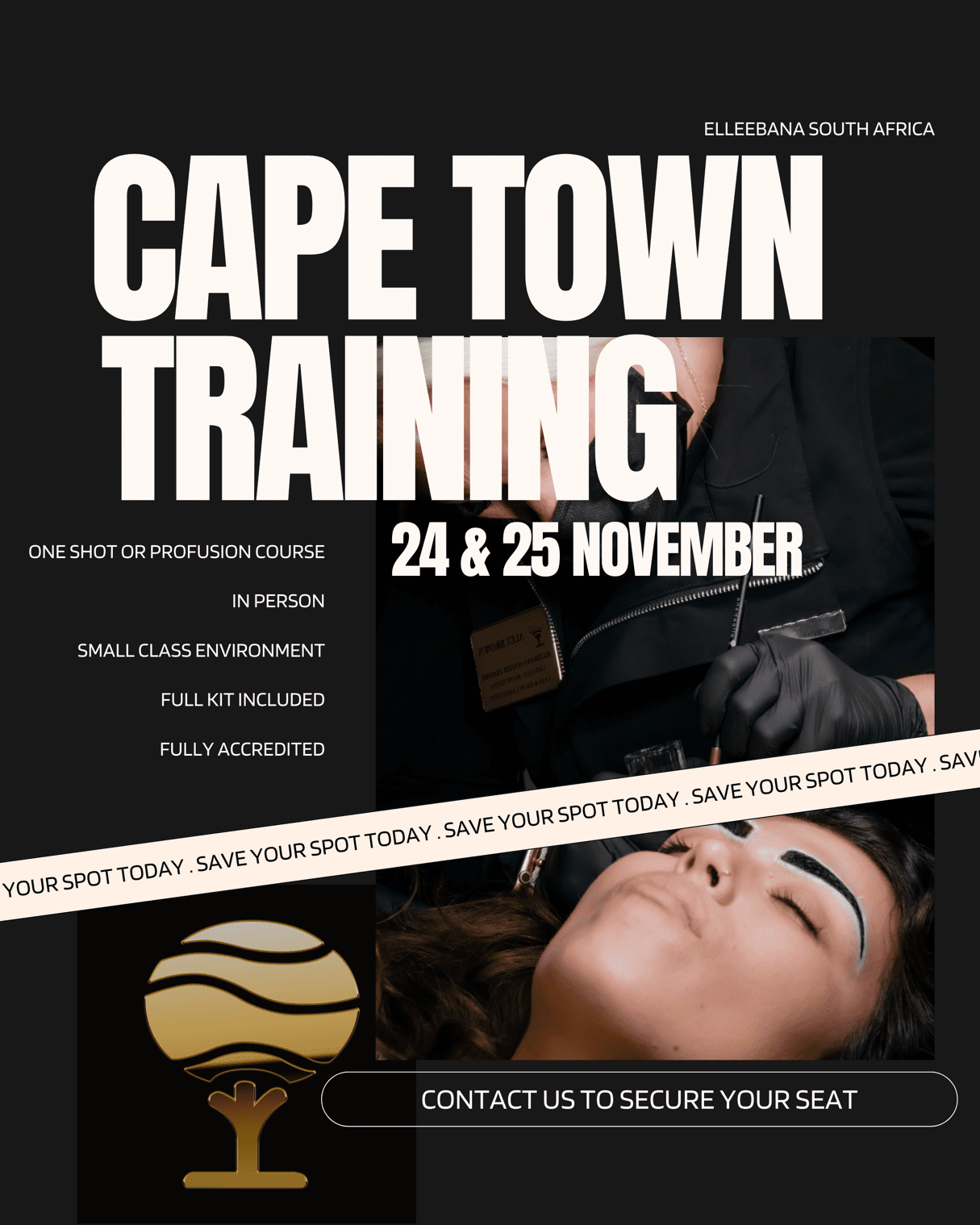 Cape Town Training Dates | Allure Professional Products