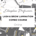 Elleeplex Profusion Lash & Brow Lamination Combo Course - Online