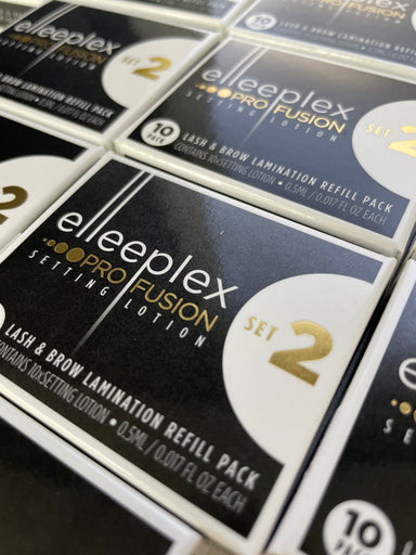 Elleeplex Profusion Individual 10 Packs - Step 2 (Setting Solution Only) | Allure Professional Products